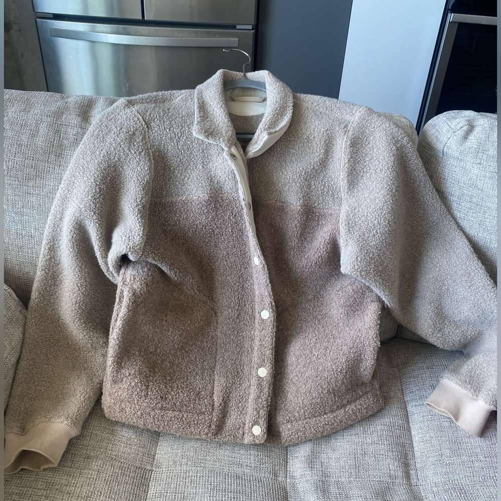 Outdoor Voices MegaFleece Bomber Jacket